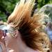 A Mitch Ryder fan dances as he performs during Sonic Lunch in downtown Ann Arbor on Thursday. Melanie Maxwell I AnnArbor.com